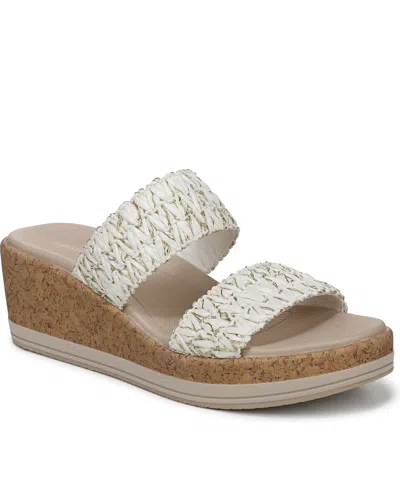 Lifestride Women's Resort Washable Slide Wedge Sandals In Multi