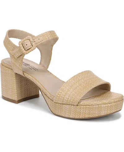 Lifestride Women's Rhythmn Platform Block Heel Sandals