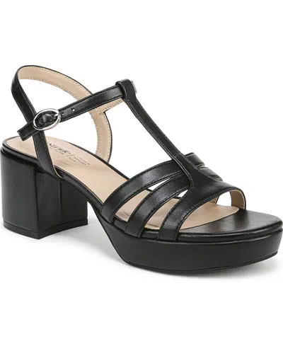 LIFESTRIDE WOMEN'S RIO STRAPPY PLATFORM BLOCK HEEL DRESS SANDALS
