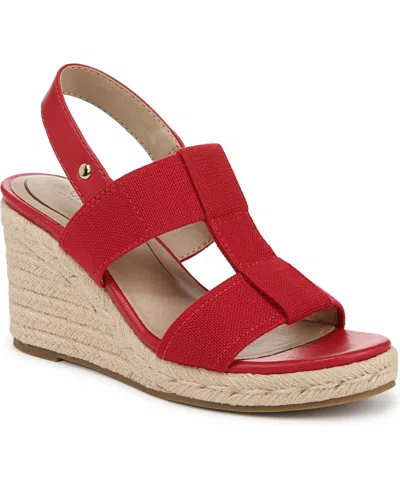 LIFESTRIDE WOMEN'S TALLULAH ESPADRILLE WEDGE SANDALS