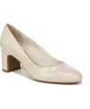 Lifestride Minx Pointed Toe Pump In White Faux Leather