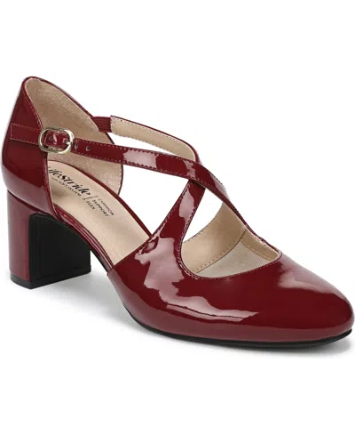 Lifestride Tracy Pump In Burgundy