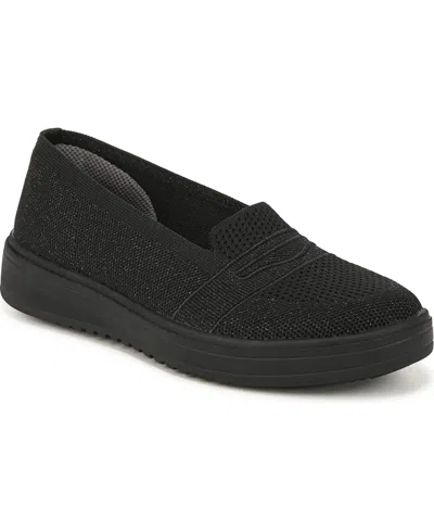 Lifestride Women's Valley Washable Penny Platform Loafers In Black