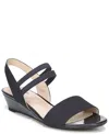 Lifestride Women's Yolo Ankle Strap Wedge Sandals In Navy