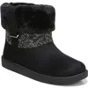 Lifestride Womens Faux Suede Ankle Winter & Snow Boots In Multi