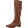 Lifestride Womens Fux Leather Zipper Knee-high Boots In Multi