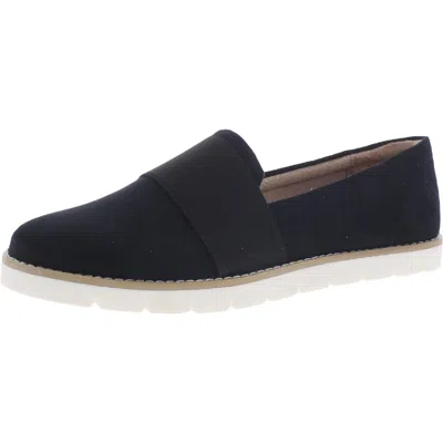 Lifestride Womens Suede Casual Loafers In Blue