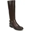 Lifestride X-anita Womens Faux Leather Knee-high Riding Boots In Multi