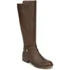 Lifestride Xtrovert Womens Wide Calf Faux Leather Knee-high Boots