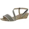 LIFESTRIDE YASMINE WOMENS STRAPPY SLIP ON WEDGES