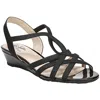 Lifestride Yaya Womens Dressy Slingback Dress Sandals In Multi