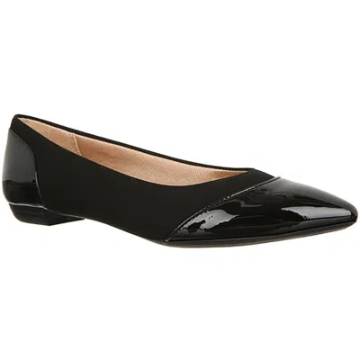 Lifestride Zaria Womens Slip On Round Toe Ballet Flats In Multi