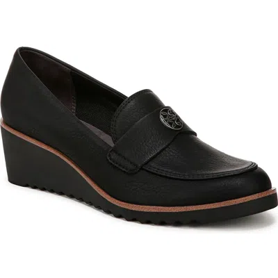 Lifestride Zed Womens Faux Leather Heeled Wedge Heels In Multi