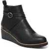 Lifestride Zinfandel Wedge Bootie In Black