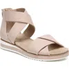 LIFESTRIDE ZOOM WOMENS FLATFORM SANDALS