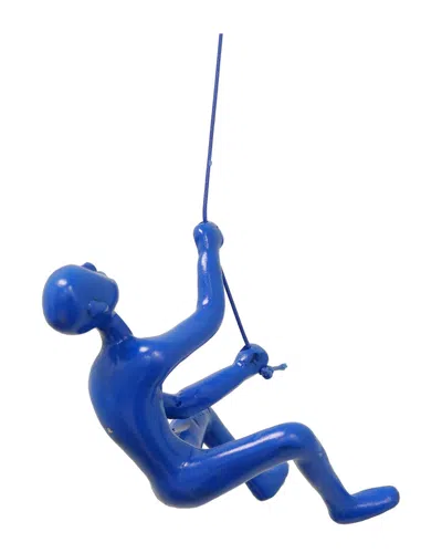 Lifestyle Brands Climbimg Man Wall Art In Blue