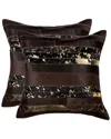 Lifestyle Brands Set Of 2 Torino Madrid Pillows