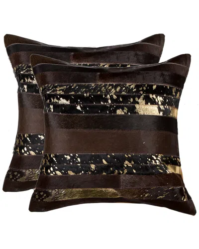 Lifestyle Brands Set Of 2 Torino Madrid Pillows