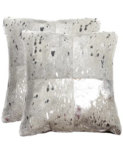 Lifestyle Brands Set Of 2 Torino Quattro Pillows