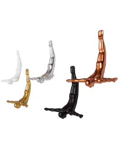 Lifestyle Brands Set Of 5 Wall Diver Wall Art In Multi