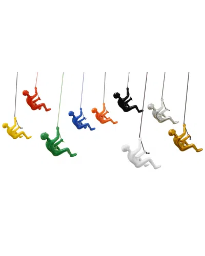 Lifestyle Brands Set Of 9 Climbing Men Wall Art In Multi