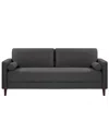 Lifestyle Solutions Lillith Sofa In Heather Gray