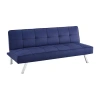 Lifestyles Carlson Serta Convertible Sofa In Blue