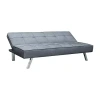 Lifestyles Carlson Serta Convertible Sofa In Gray