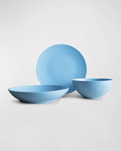 Lifetime Brands 3-piece Serving Set In Blue