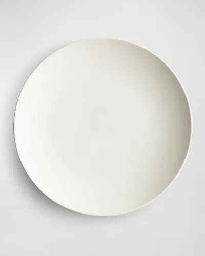 Lifetime Brands Stone Dinner Plates, Set Of 4 In White
