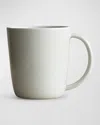 Lifetime Brands Stone Mugs, Set Of 4 In Light Grey