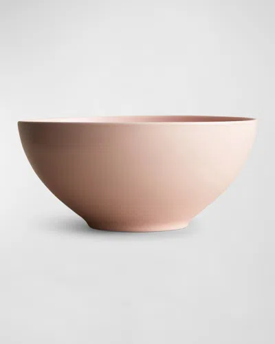 Lifetime Brands Stone Serving Bowl In Pink
