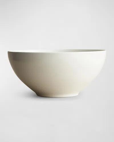 Lifetime Brands Stone Serving Bowl In White