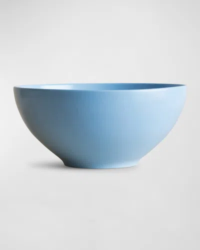 Lifetime Brands Stoneware Serving Bowl In Blue