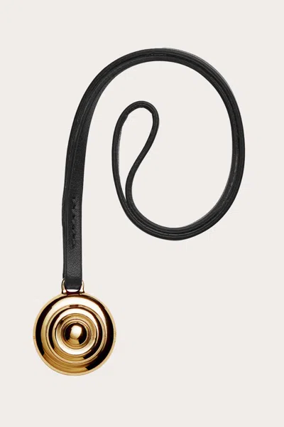 Liffner Bag Charm Black Gold
