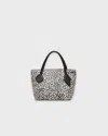 Liffner Väsla Sprout Tote Micro Svart/vit