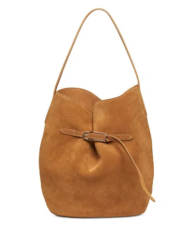 Liffner Belted Bucket Bag Large