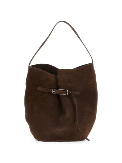 Liffner Belted Bucket Bag Large In Red