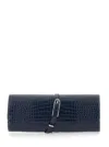 Liffner Belted Clutch In Blue