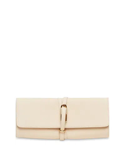 Liffner Belted Clutch In White