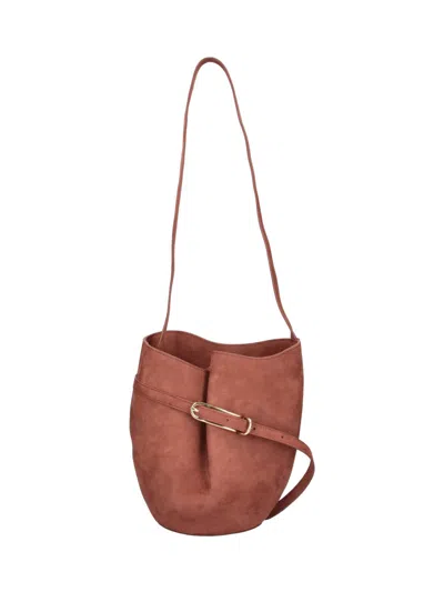 Liffner Bucket Bag "belted" In Brown