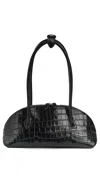 Liffner Ew Dome Shoulder Bag In Black