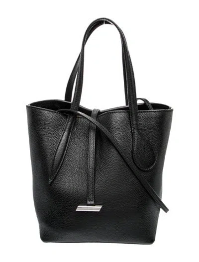 Pre-owned Liffner Leather Bucket Bag In Black
