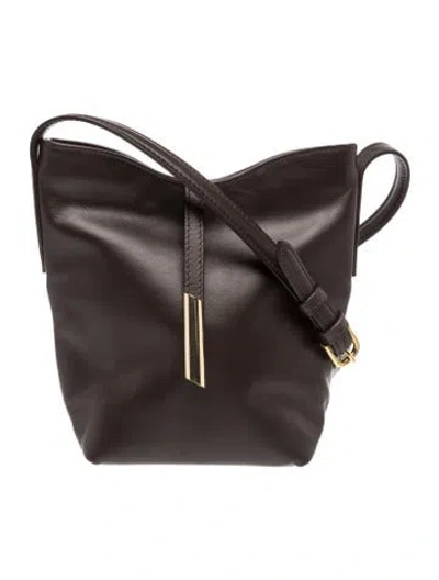 Pre-owned Liffner Leather Crossbody Bag In Brown
