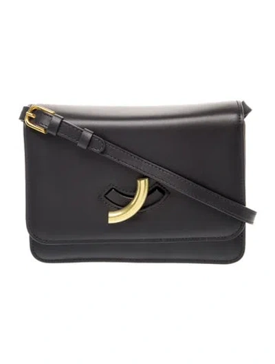 Pre-owned Liffner Leather Shoulder Bag In Black