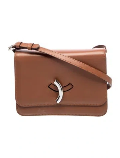 Pre-owned Liffner Leather Shoulder Bag In Brown