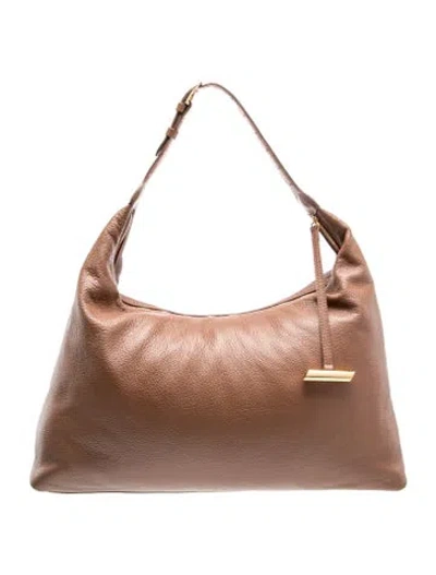 Pre-owned Liffner Leather Shoulder Bag In Brown