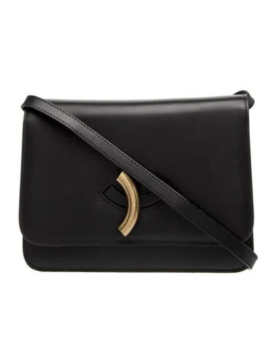 Pre-owned Liffner Leather Top Handle Bag In Black