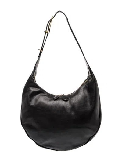 Pre-owned Liffner Leather Top Handle Bag In Black