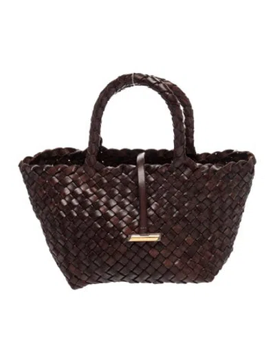 Pre-owned Liffner Leather Top Handle Bag In Brown